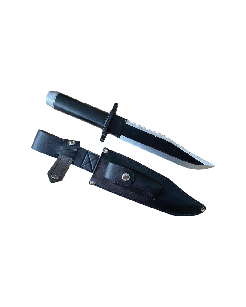 Toy Foam Survival Knife with Sheath Halloween Accessory