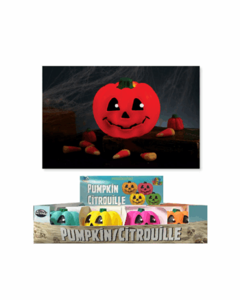 Summerween Colour Change Plastic Pumpkin Decoration