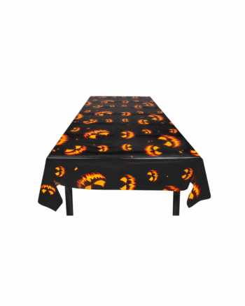 Halloween Pumpkin Plastic Tablecloth – 120 x 180cm