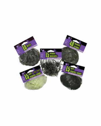 Creepy Creatures Halloween Assortment Spiders Mice Bats