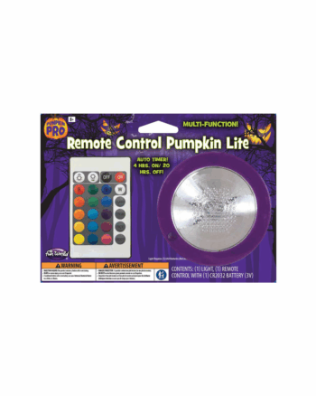 Remote Control Pumpkin Light with Remote