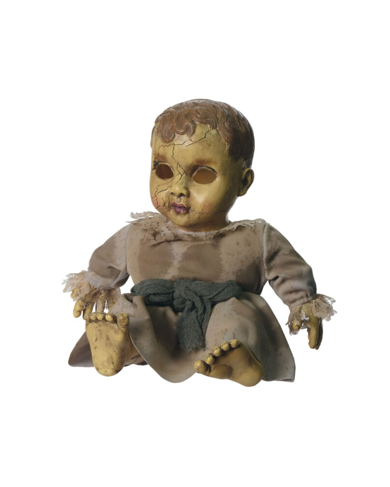 Haunted Baby Doll with Sound Activated Feature