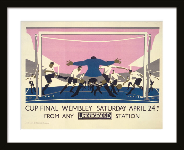 Brand New Eric Fraser Cup Final Framed Print