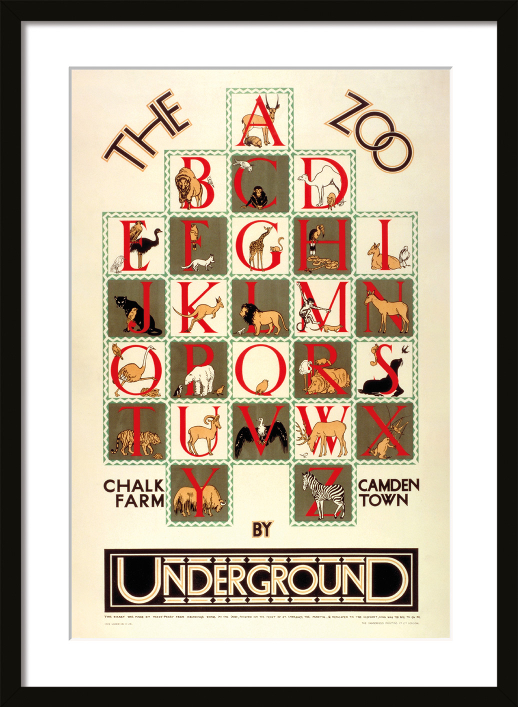 Transport for London (The Zoo By Underground By Herry Perry, 1928