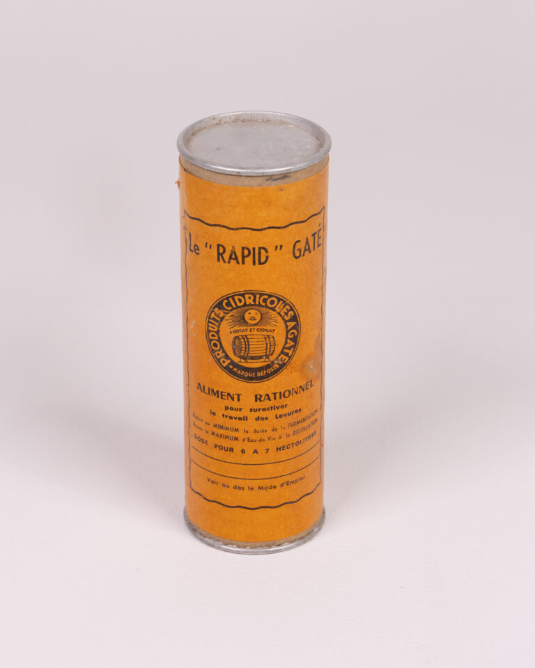 Vintage Cidricoles Gate 'Rapid' Tin Container