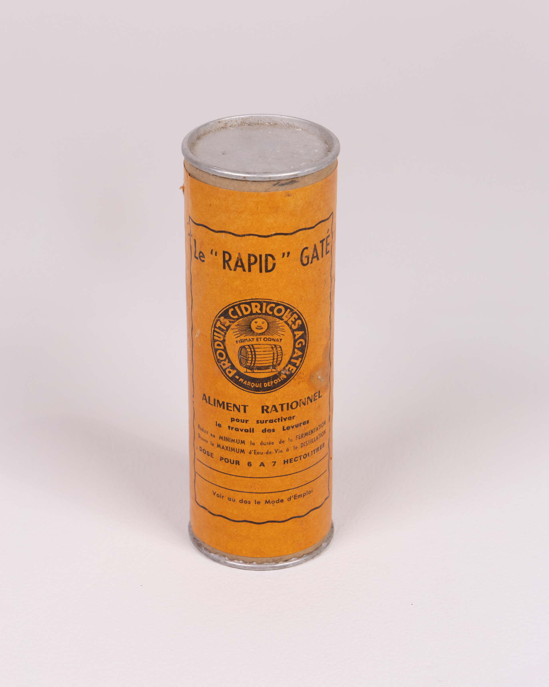 Vintage Cidricoles Gate ‘Rapid’ Tin Container