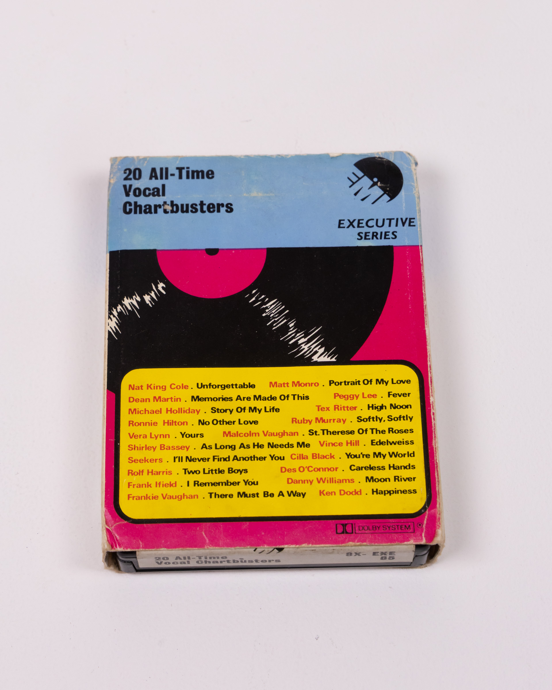 Vintage “All-Time Vocal Chartbusters” Music Cassette