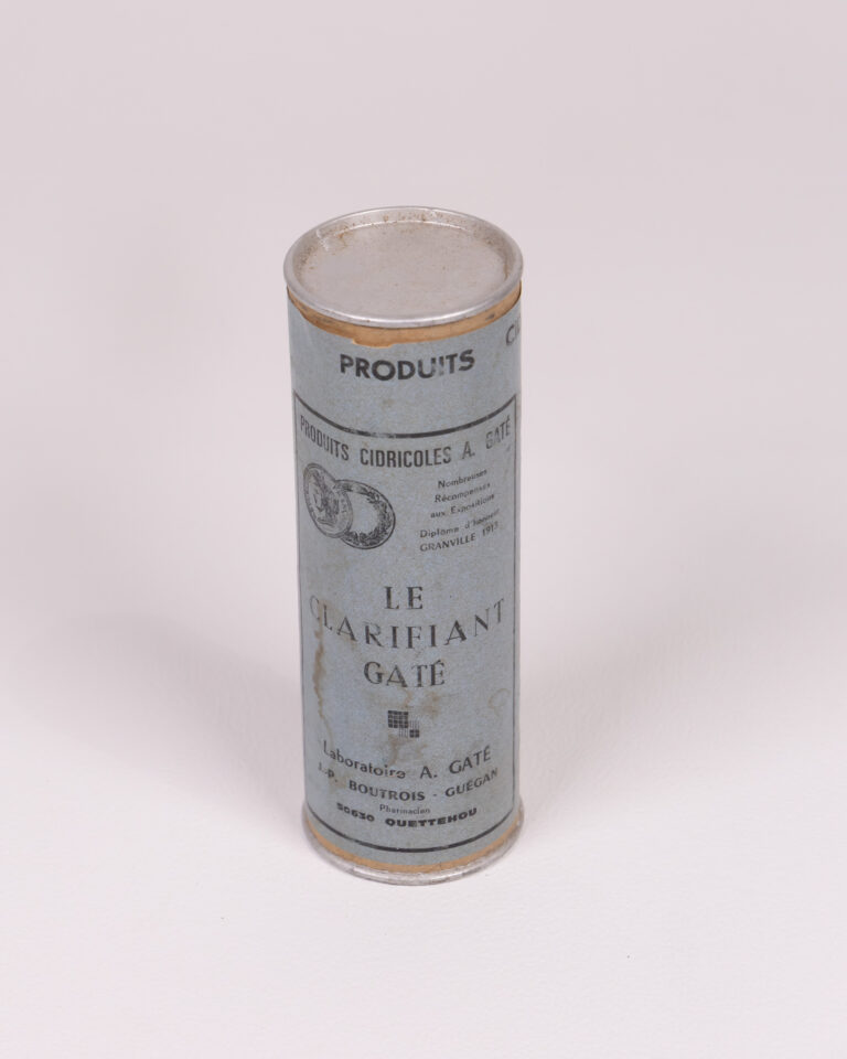 Vintage Clarifiant Gate Metal Tin Container