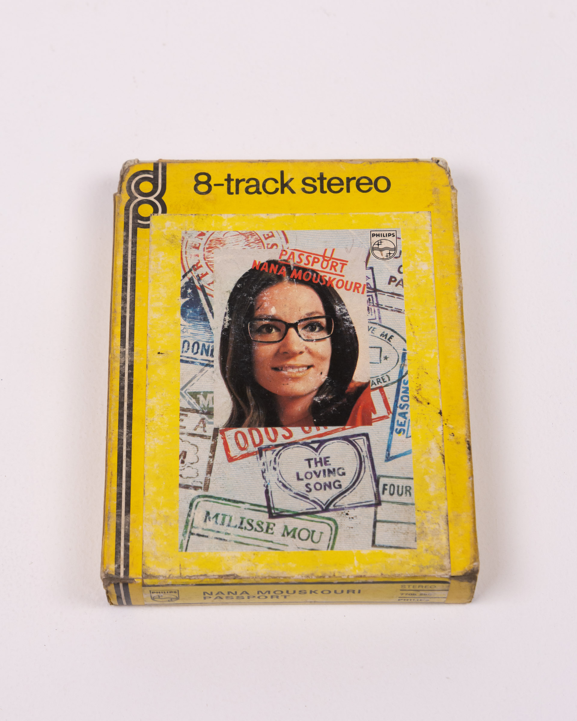 Vintage Nana Mouskouri Passport 8-Track Stereo Tape