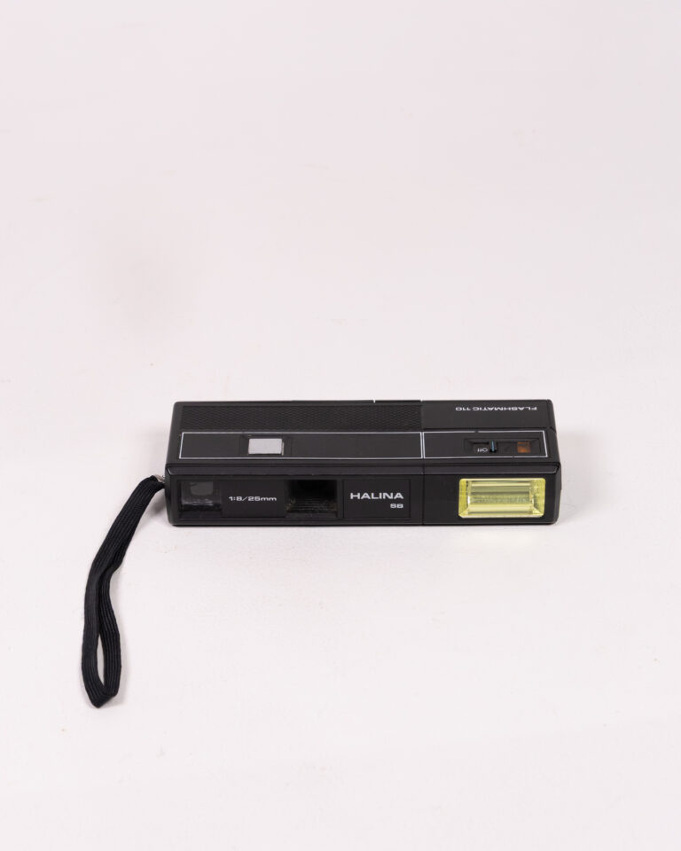 Vintage Halina Flashmatic 110 Camera with Wrist Strap