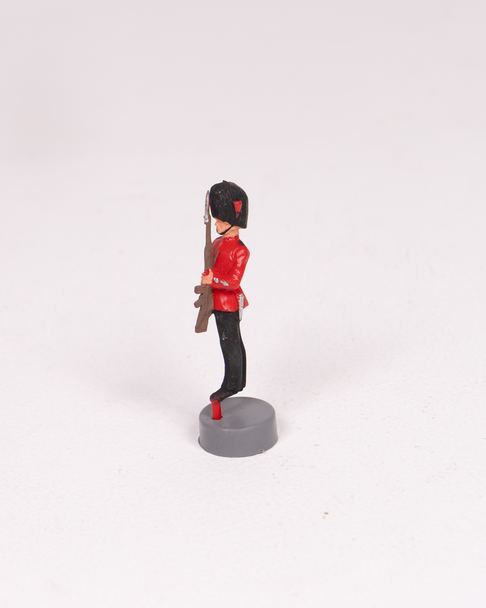 Vintage Toy Soldier Figure with Rifle