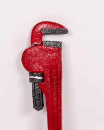 Red Foam Pipe Wrench – Movie Prop/Halloween Accessory