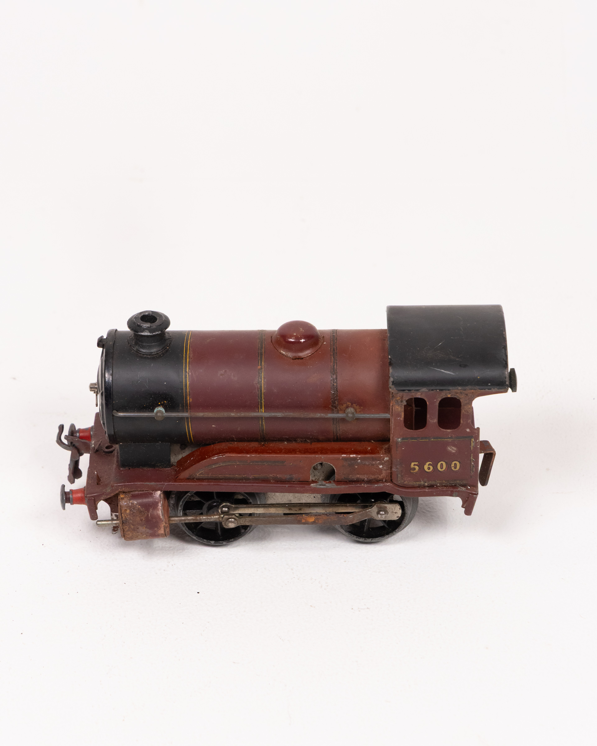 Vintage Metal Toy Train Locomotive with Number 5600