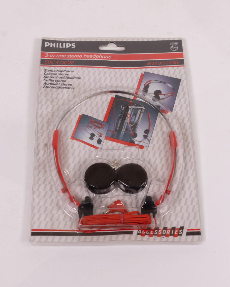 Philips 3-in-one stereo headphone with packaging