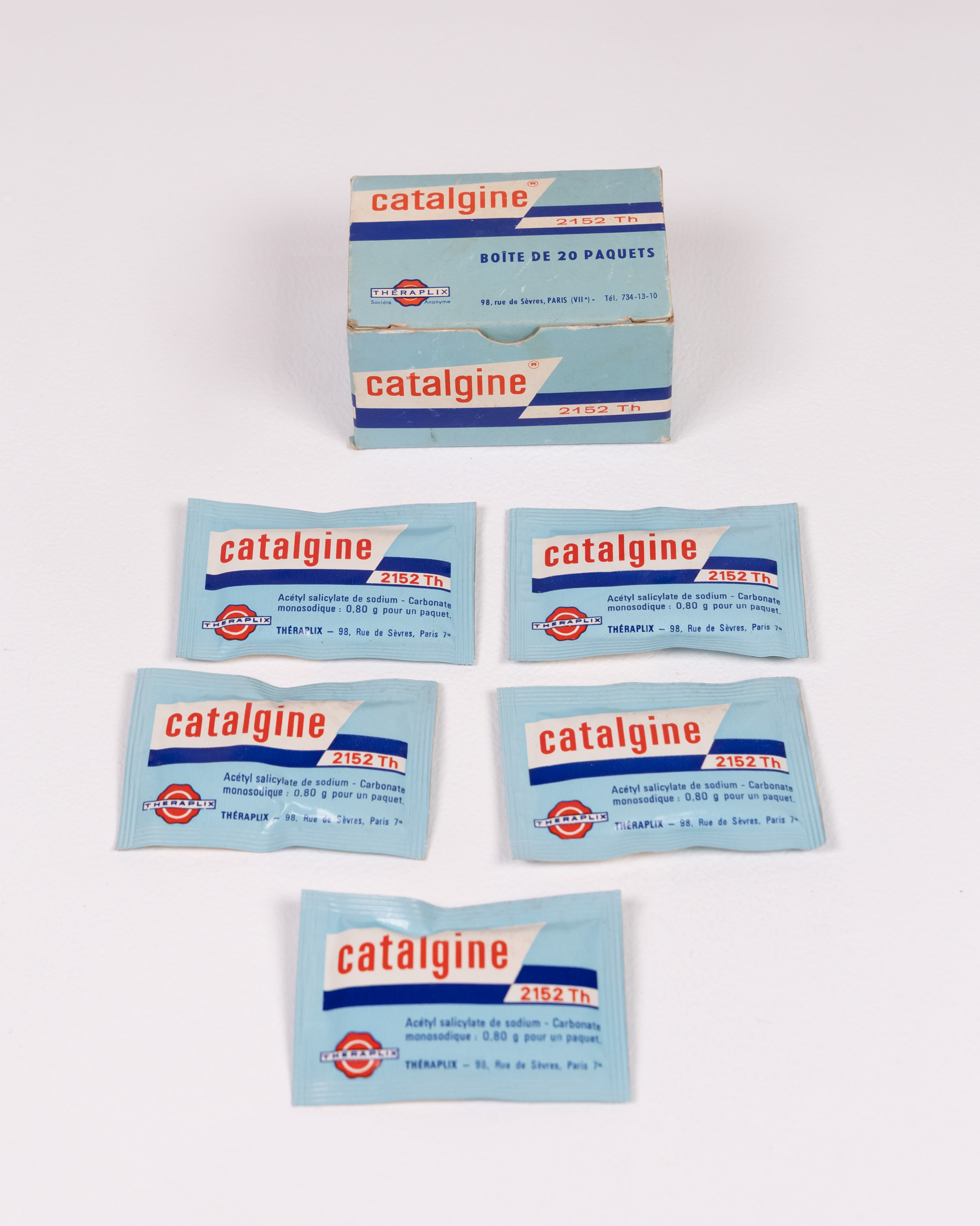 Vintage Catalgine Packets with Original Box, Unopened