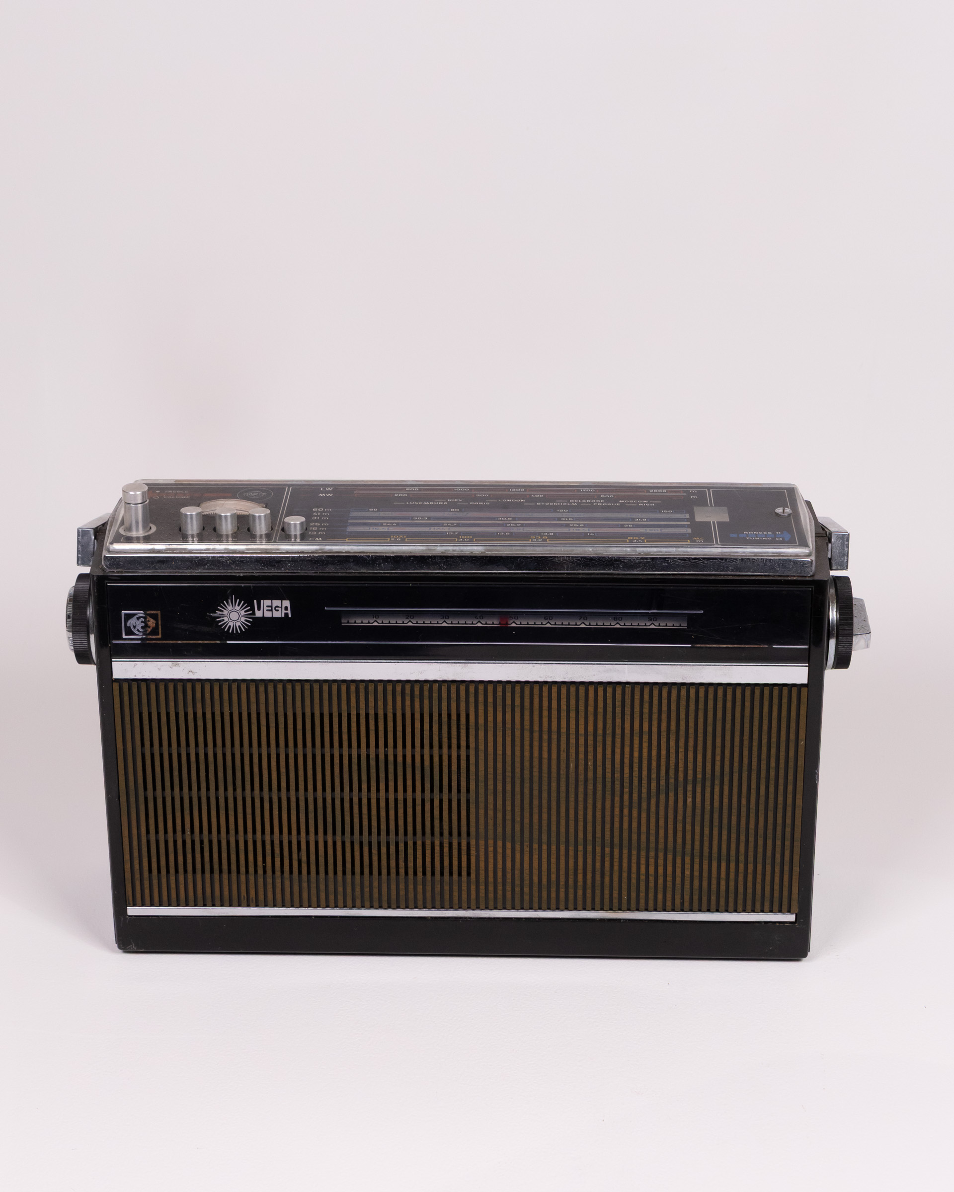 Vintage Vega Radio with Silver Knobs