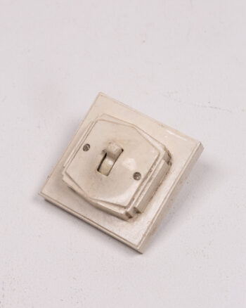 Vintage art Decco Tenby Pilot Plastic Light Switch with Art Deco Design