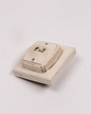 Vintage art Decco Tenby Pilot Plastic Light Switch with Art Deco Design