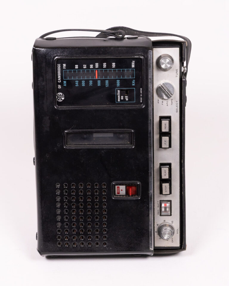 Vintage PYE Portable Radio Cassette Player with Strap