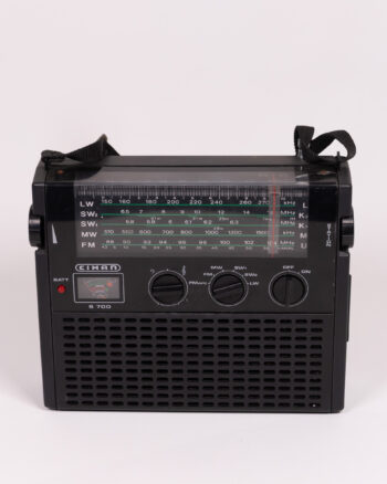 Vintage Cihan S700 Plastic Radio with Carry Strap
