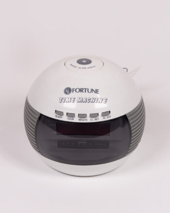 Fortune Time Machine Plastic Radio Alarm Clock