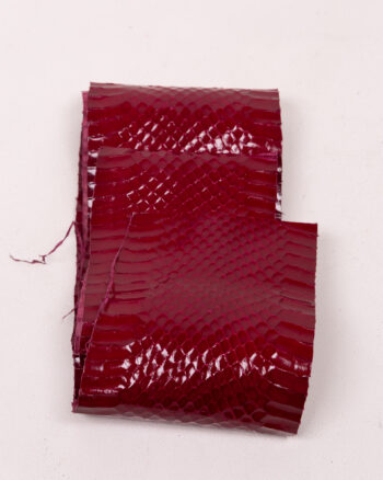 Red Reptile Skin for Craft Projects