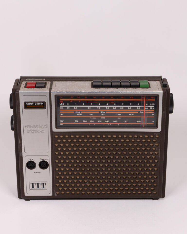 Vintage ITT Weekend Stereo Radio with Push Buttons