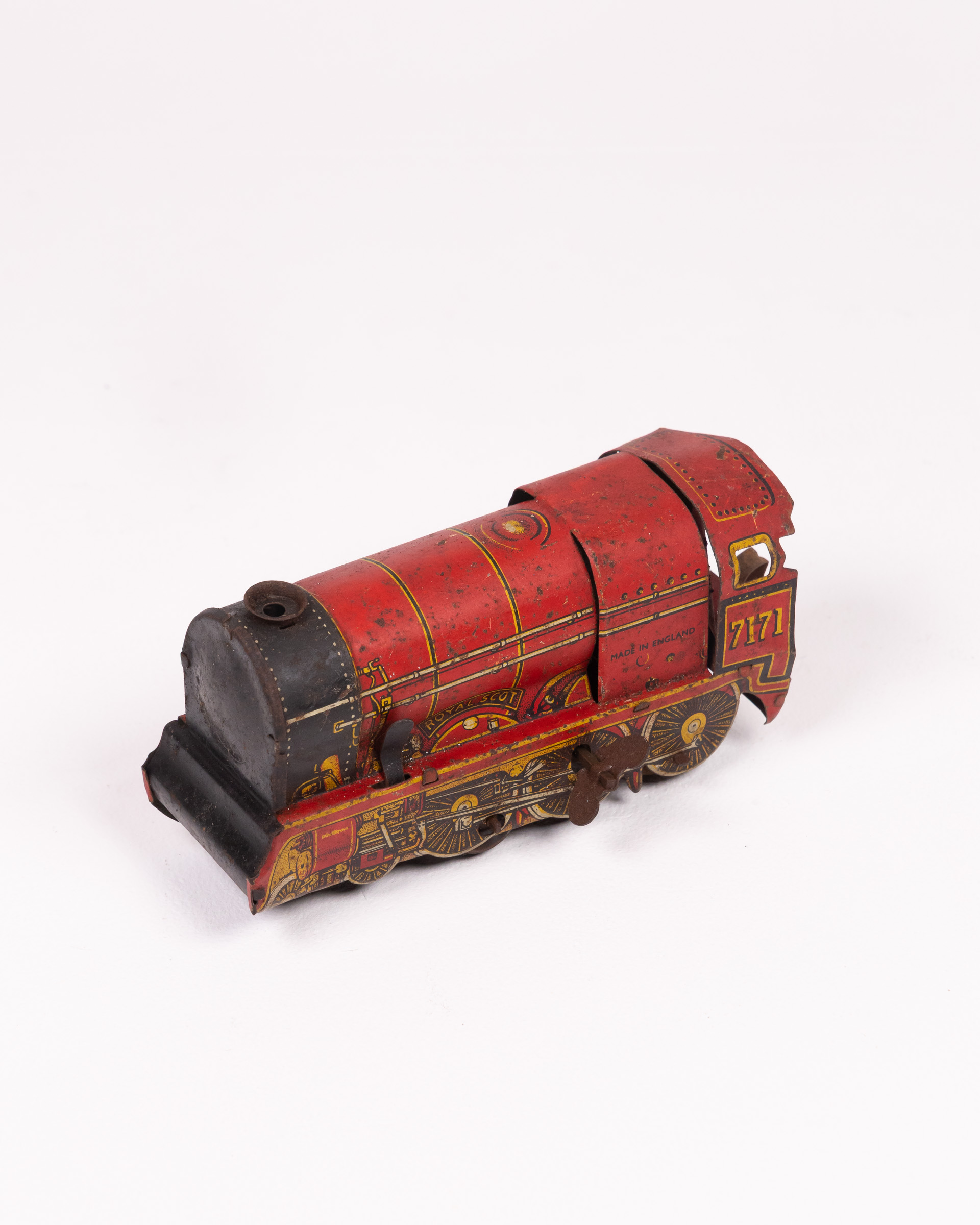 Vintage Royal Scot Tinplate Locomotive ‘7171’ – Collectible