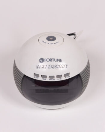 Fortune Time Machine Plastic Radio Alarm Clock