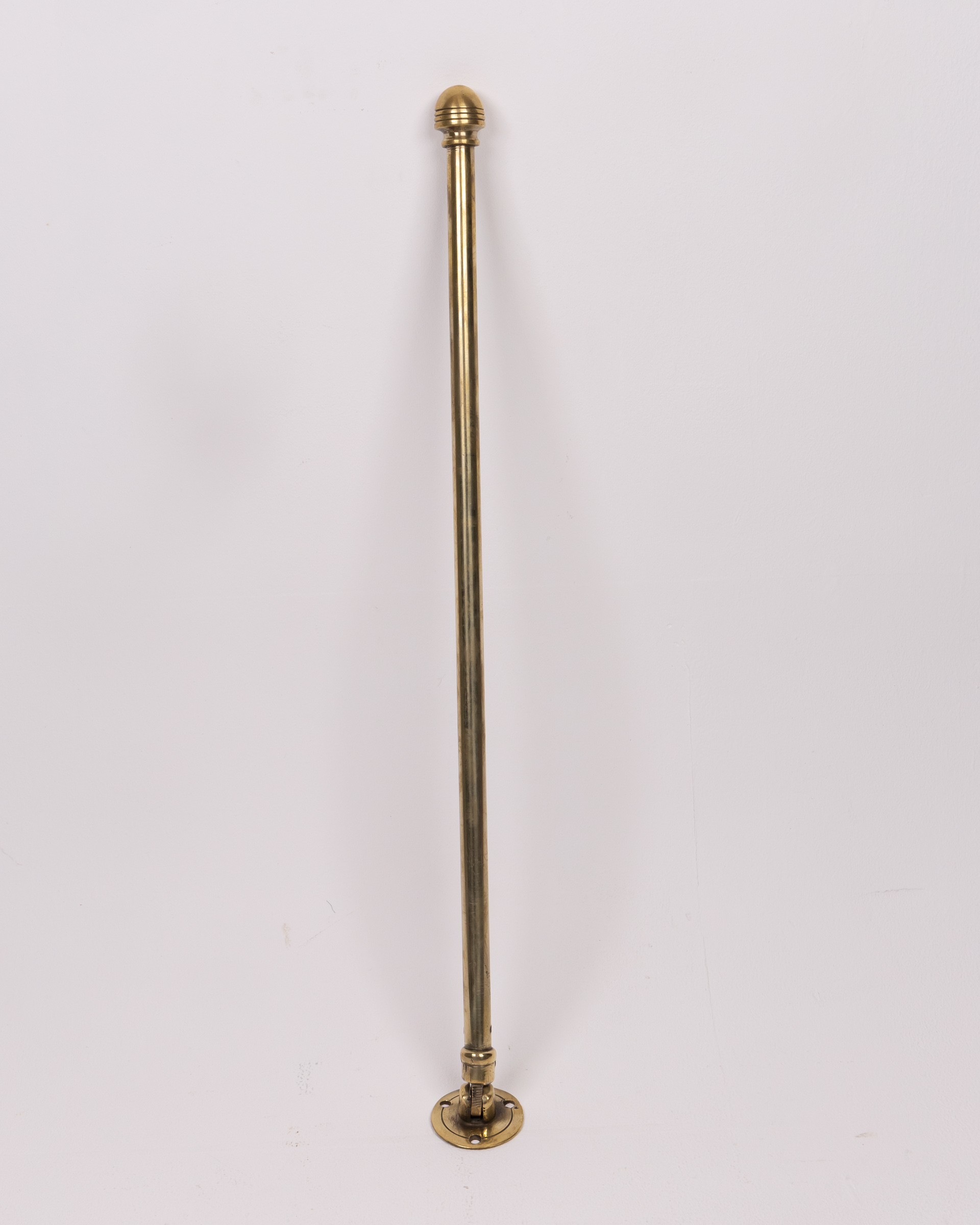 Brass Rod with Ball Finial