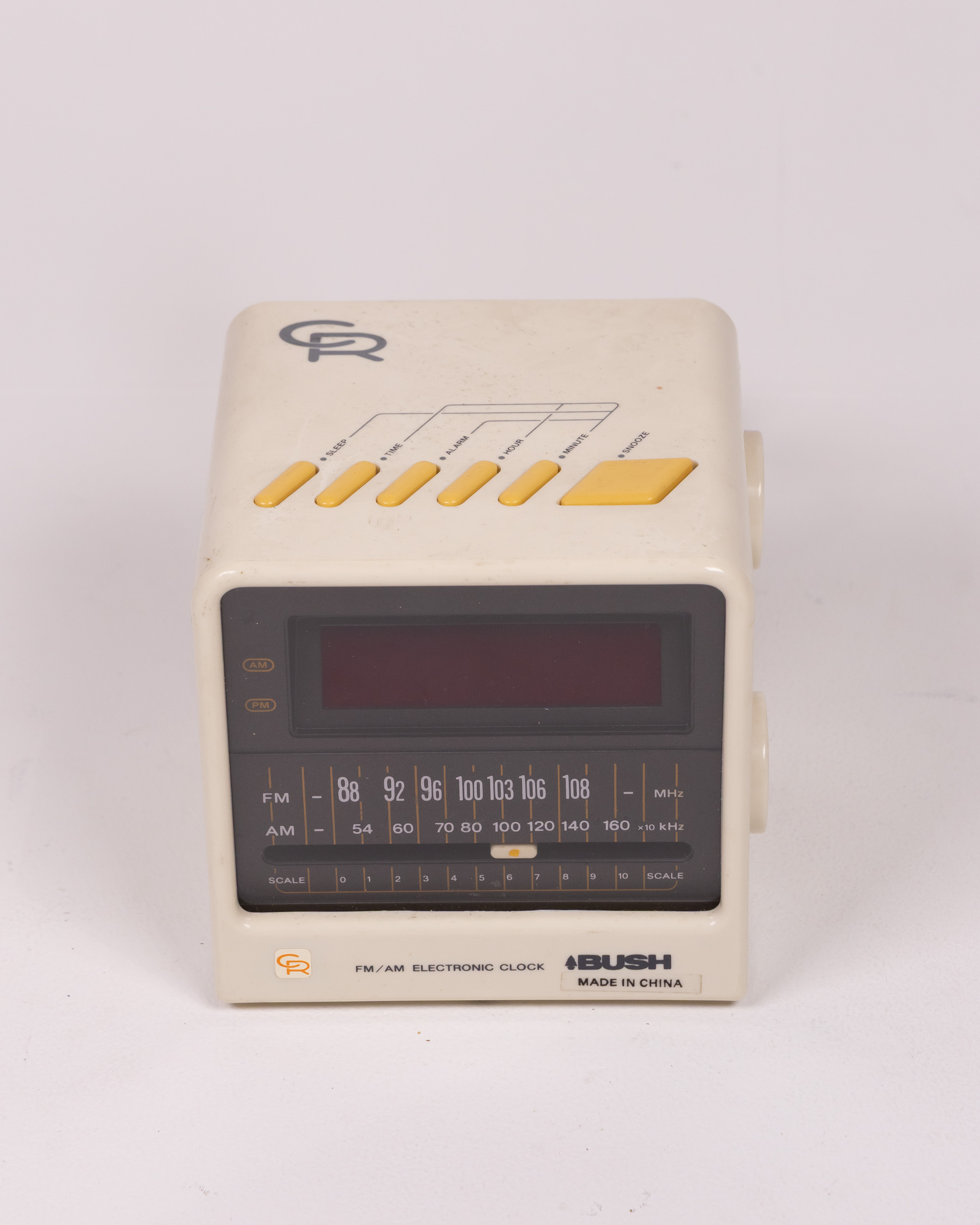 Vintage Bush Electronic Clock Radio with Digital Display