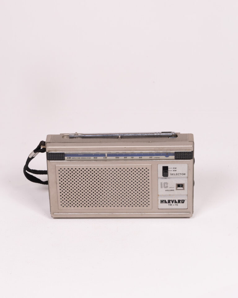 Vintage Harvard TR-15 Transistor Radio with Strap