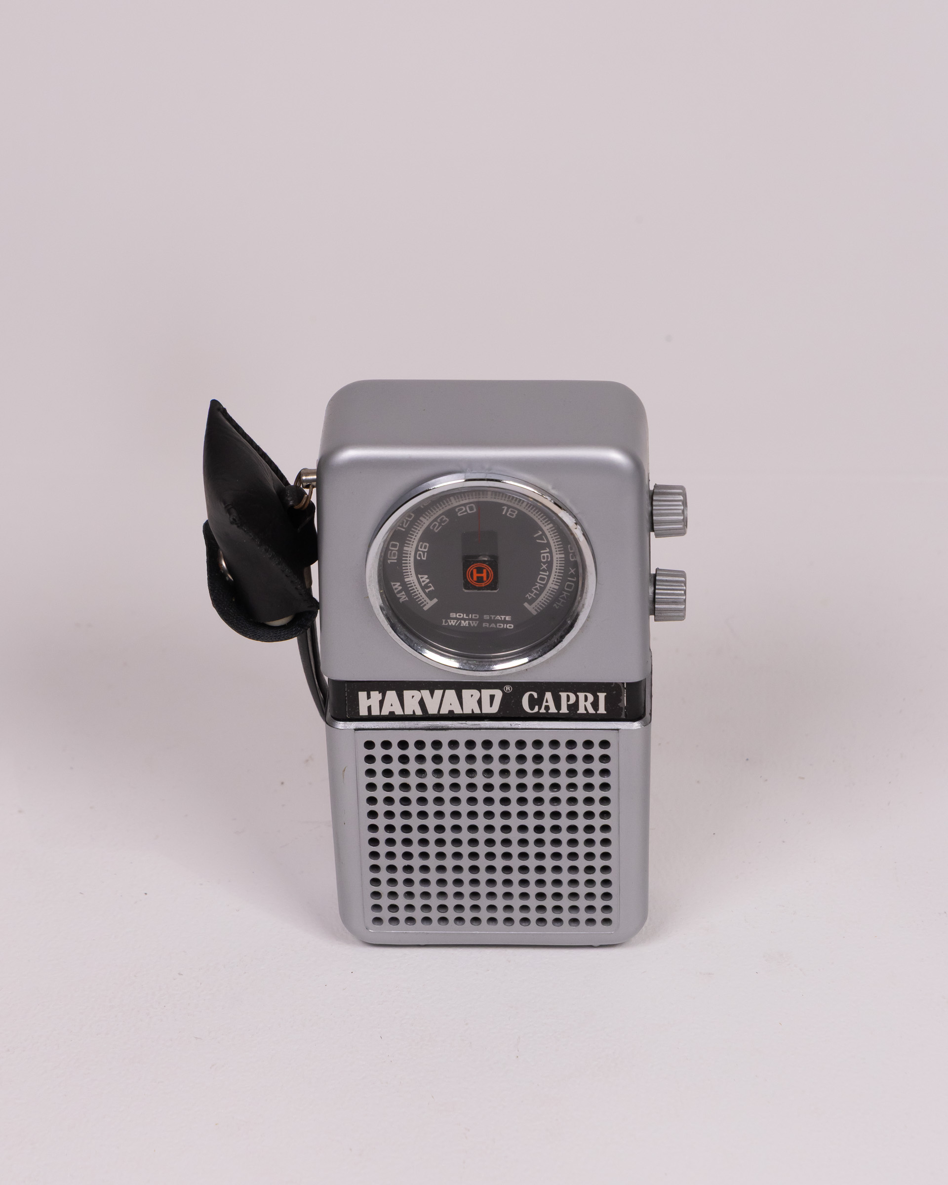 Harvard Capri Metal Radio with Leather Case