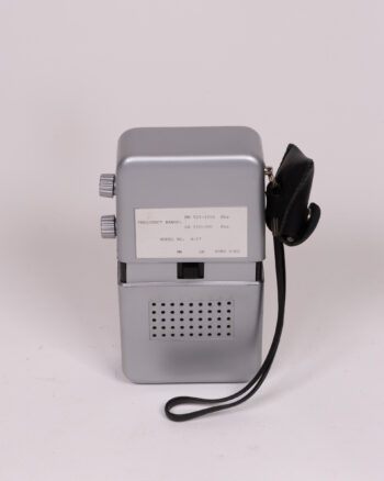 Harvard Capri Metal Radio with Leather Case