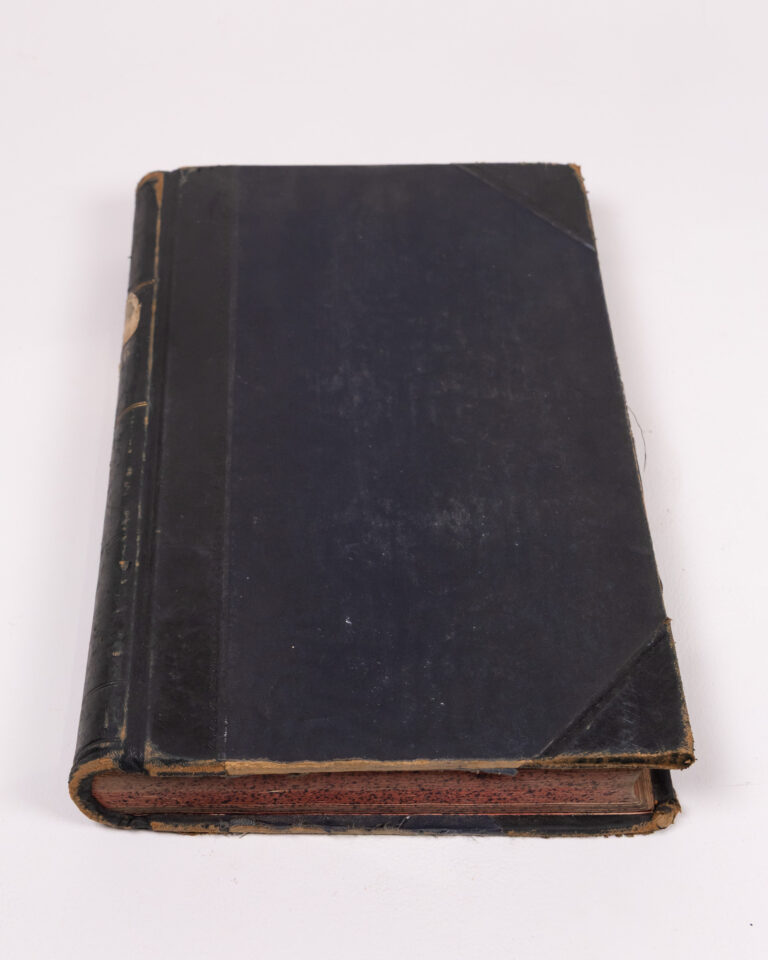 Antique Leather Bound Account Ledger Book