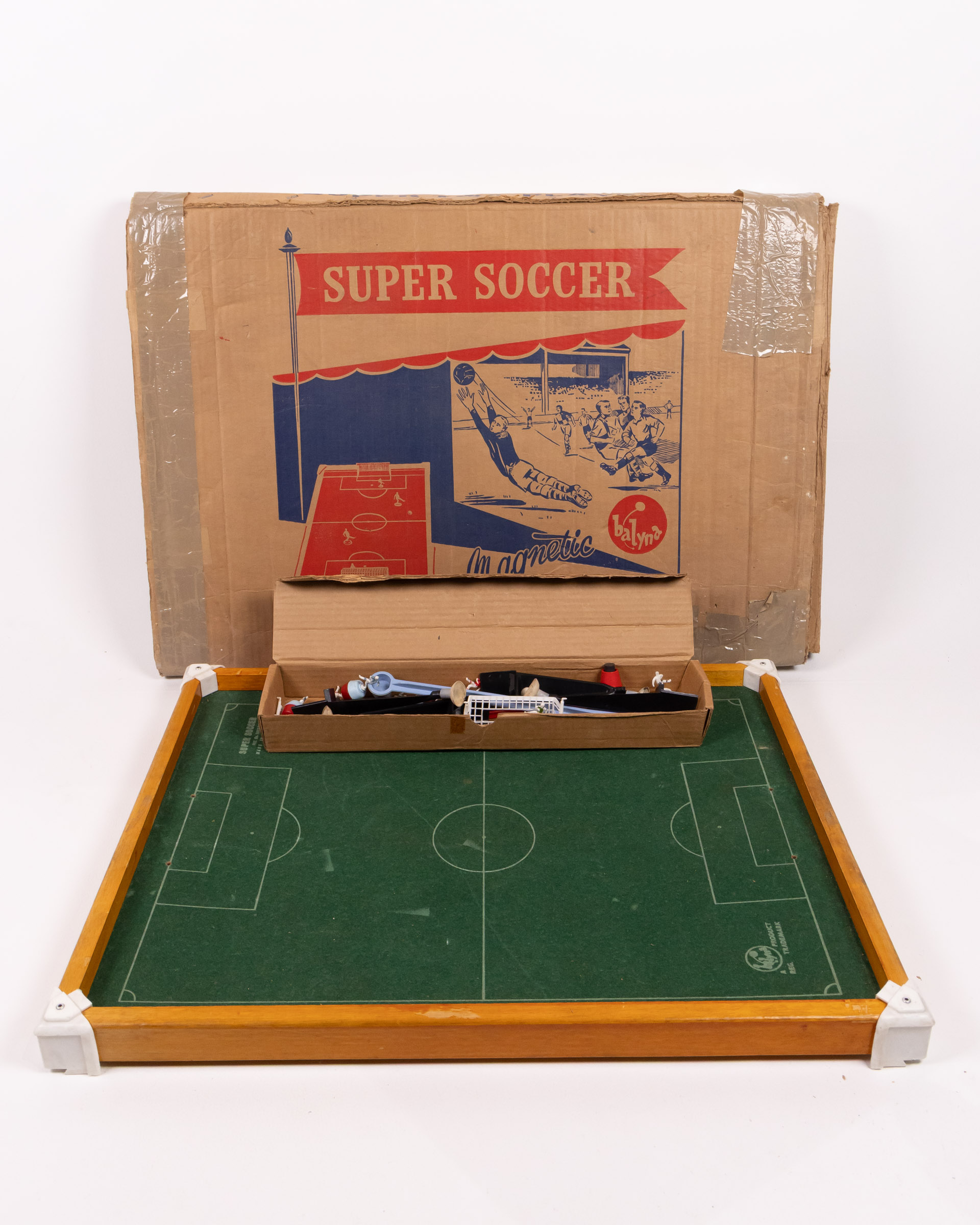 Vintage Halym Super Soccer Magnetic Football Game with Box - On