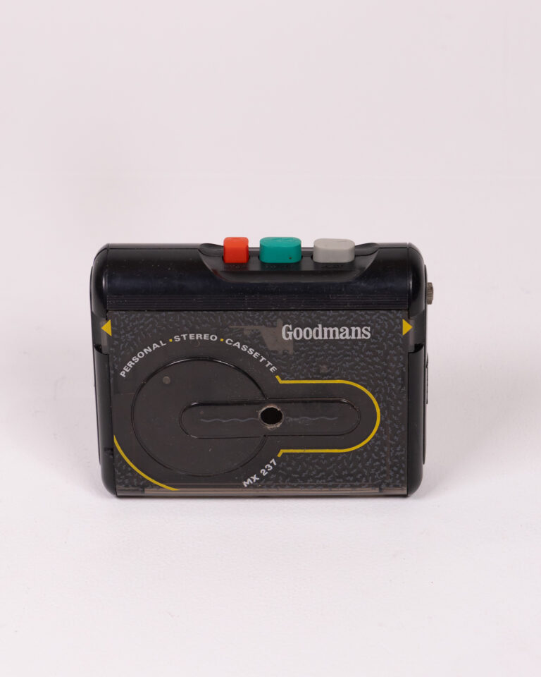 Goodmans MX 237 Personal Cassette Player with Belt Clip