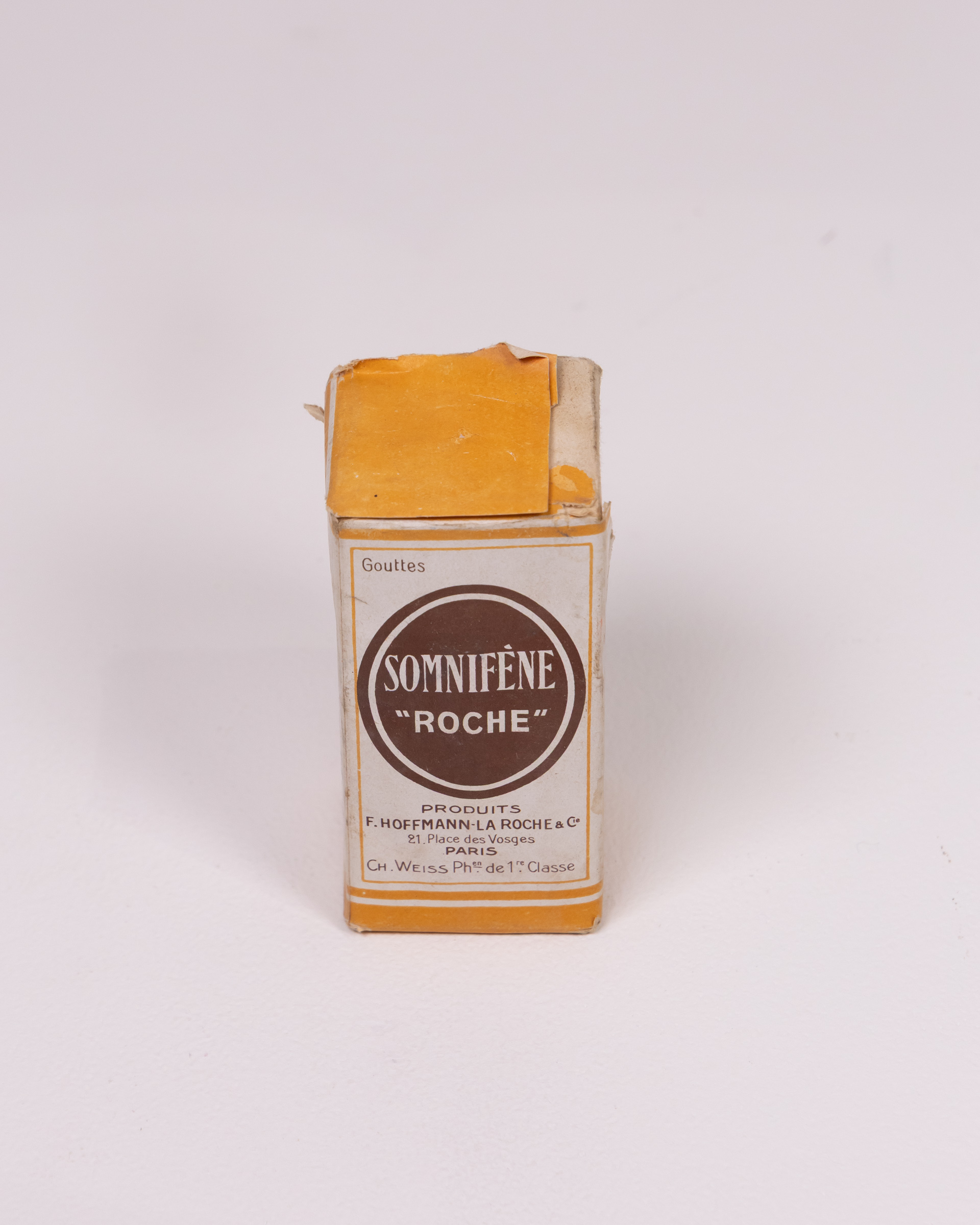 Vintage Somnifene ‘Roche’ Medical Sample with Original Box