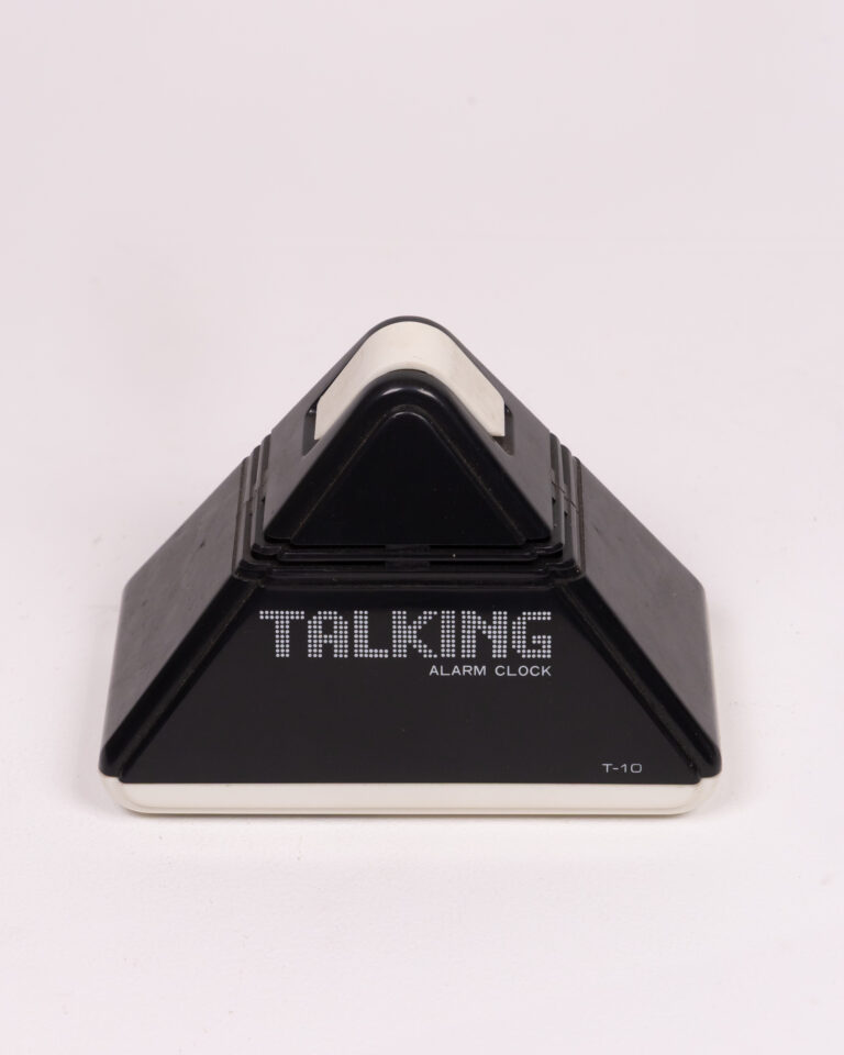 Vintage Talking Alarm Clock T-10 with Dot Matrix Display