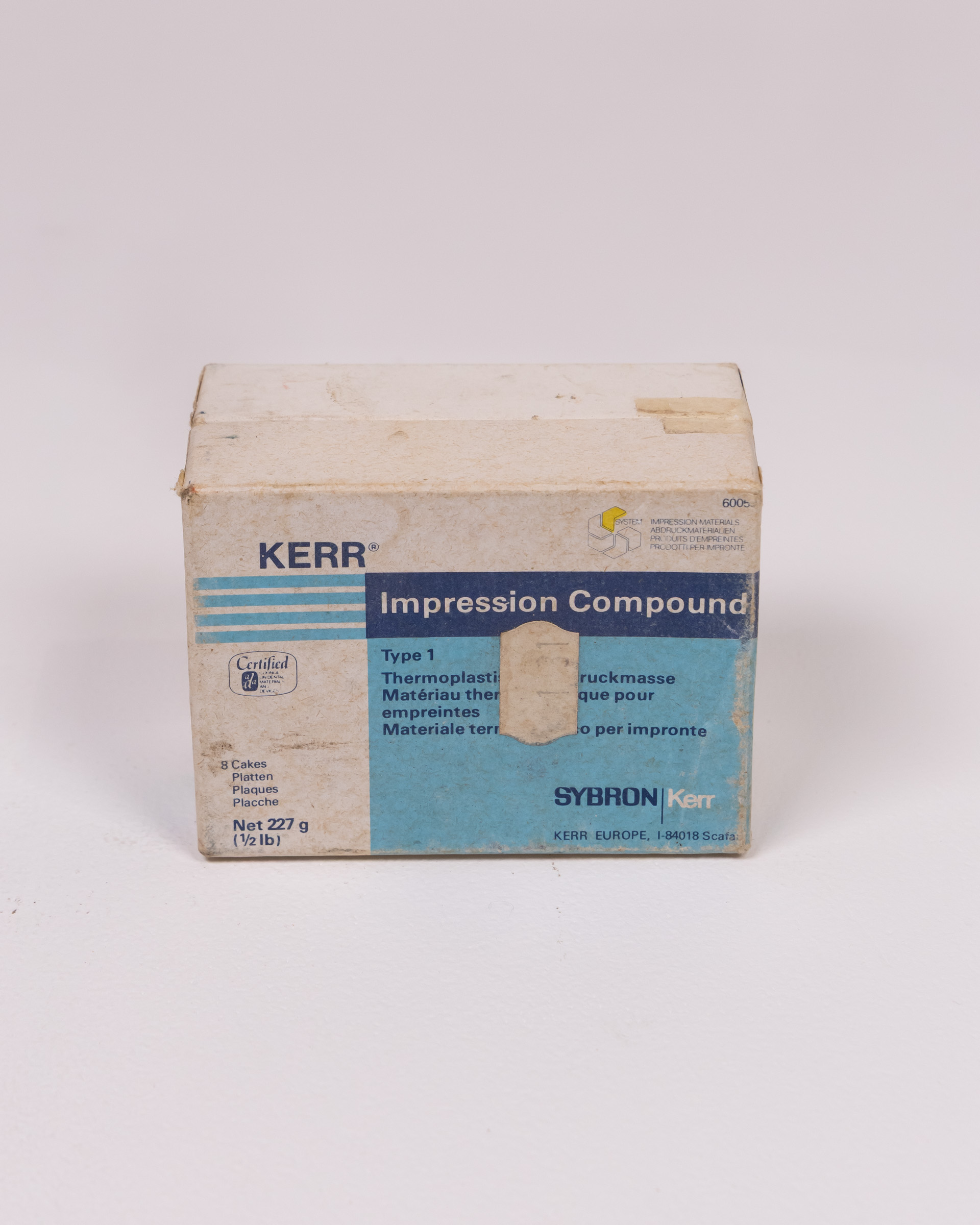 Vintage Kerr Impression Compound for Dental Use