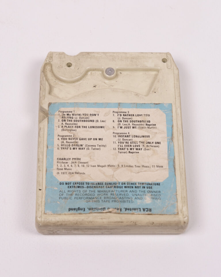 Vintage RCA Records Charley Pride 8-Track Cartridge