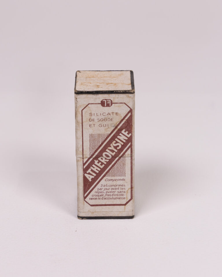 Vintage unopened Atherolysine Cardboard Box, Medical Collectable