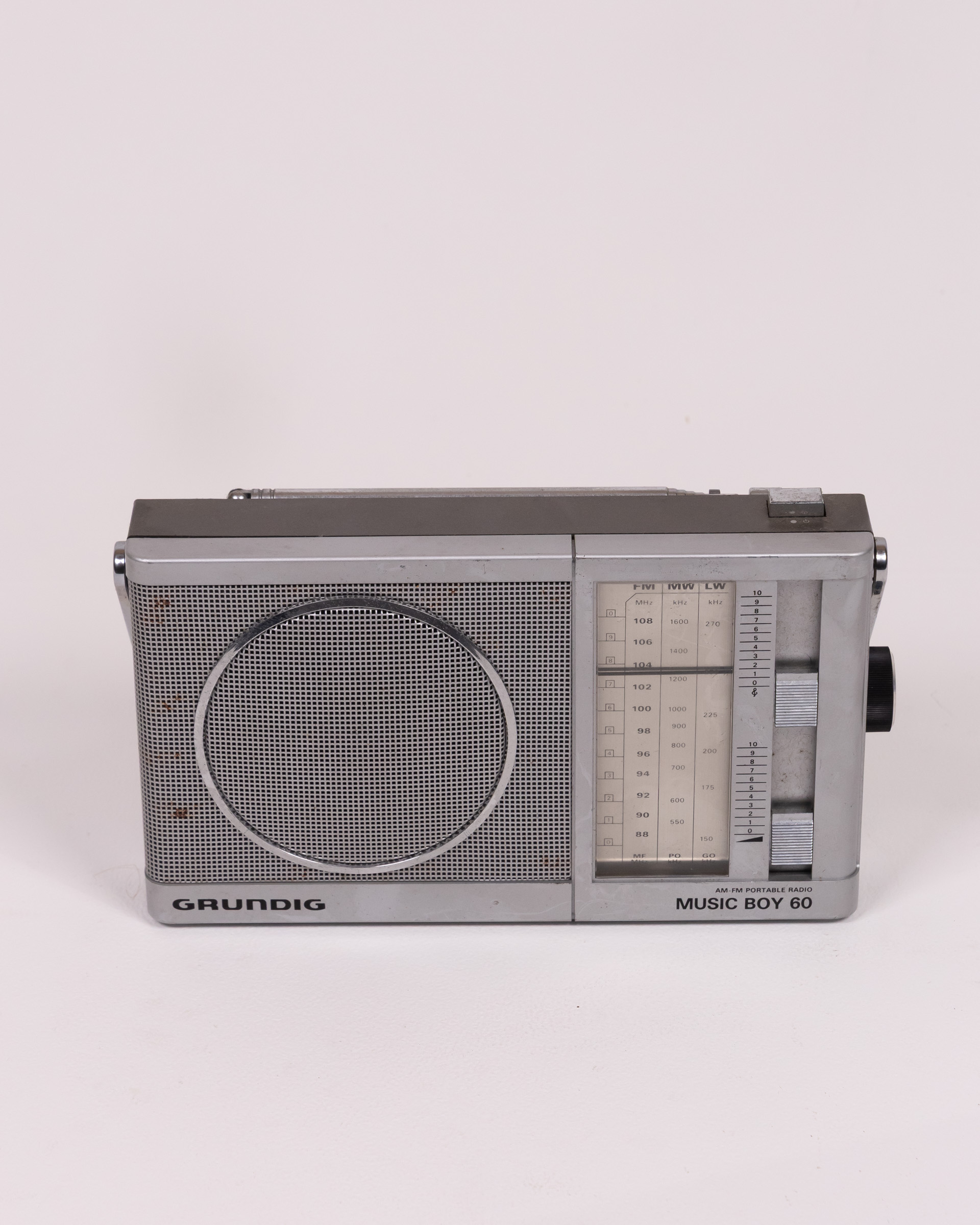 Vintage Grundig Radio Music Boy 60 with Telescopic Antenna