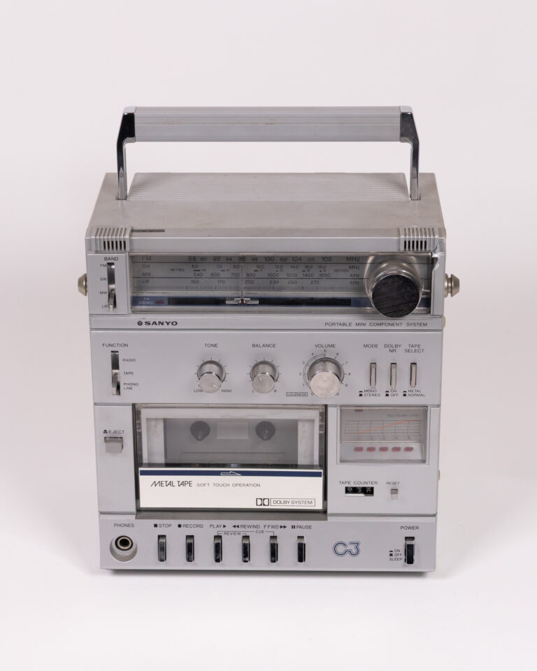 Sanyo C3 Radio Cassette Player with Dolby System