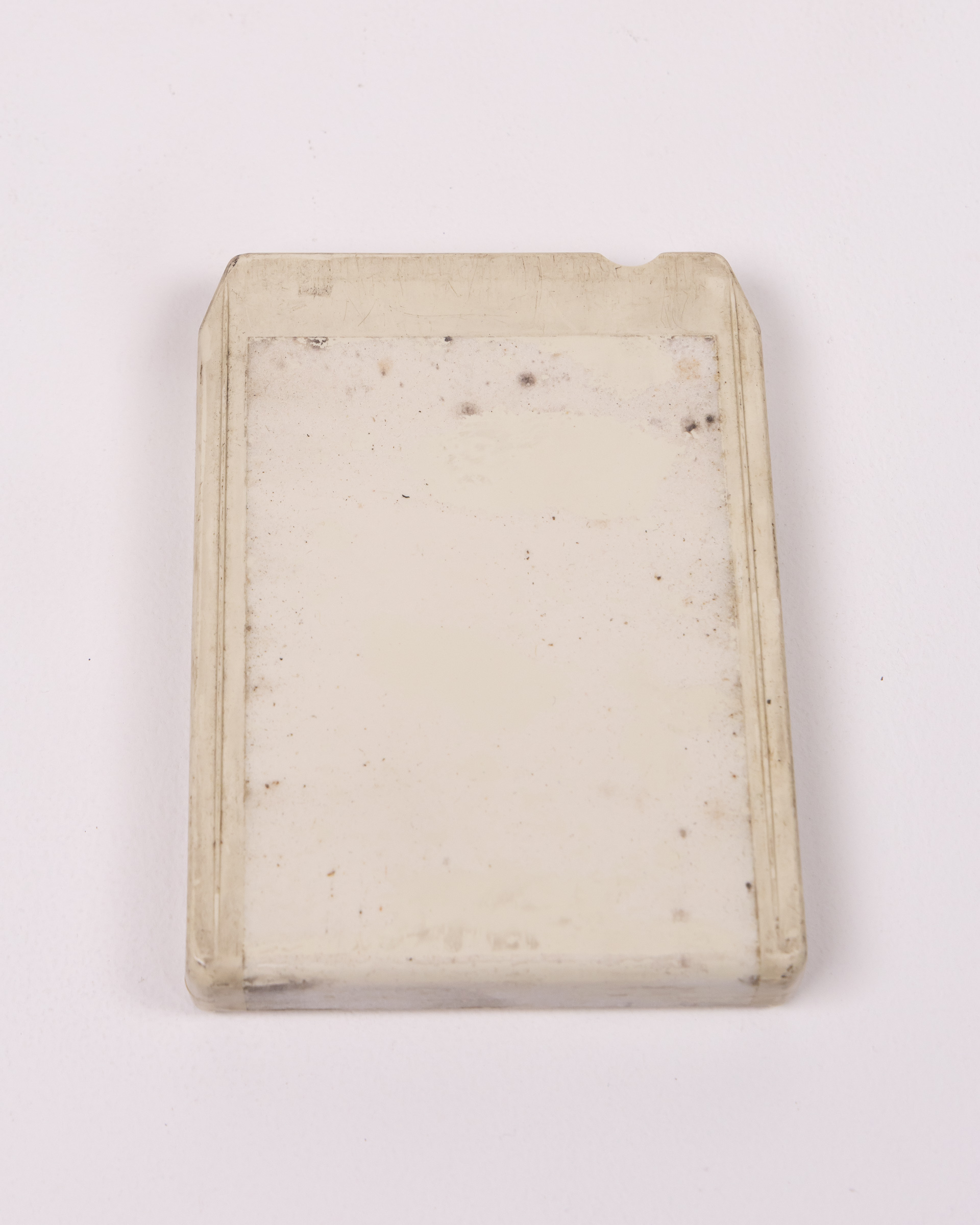 Vintage Cream Plastic 8-Track Cartridge