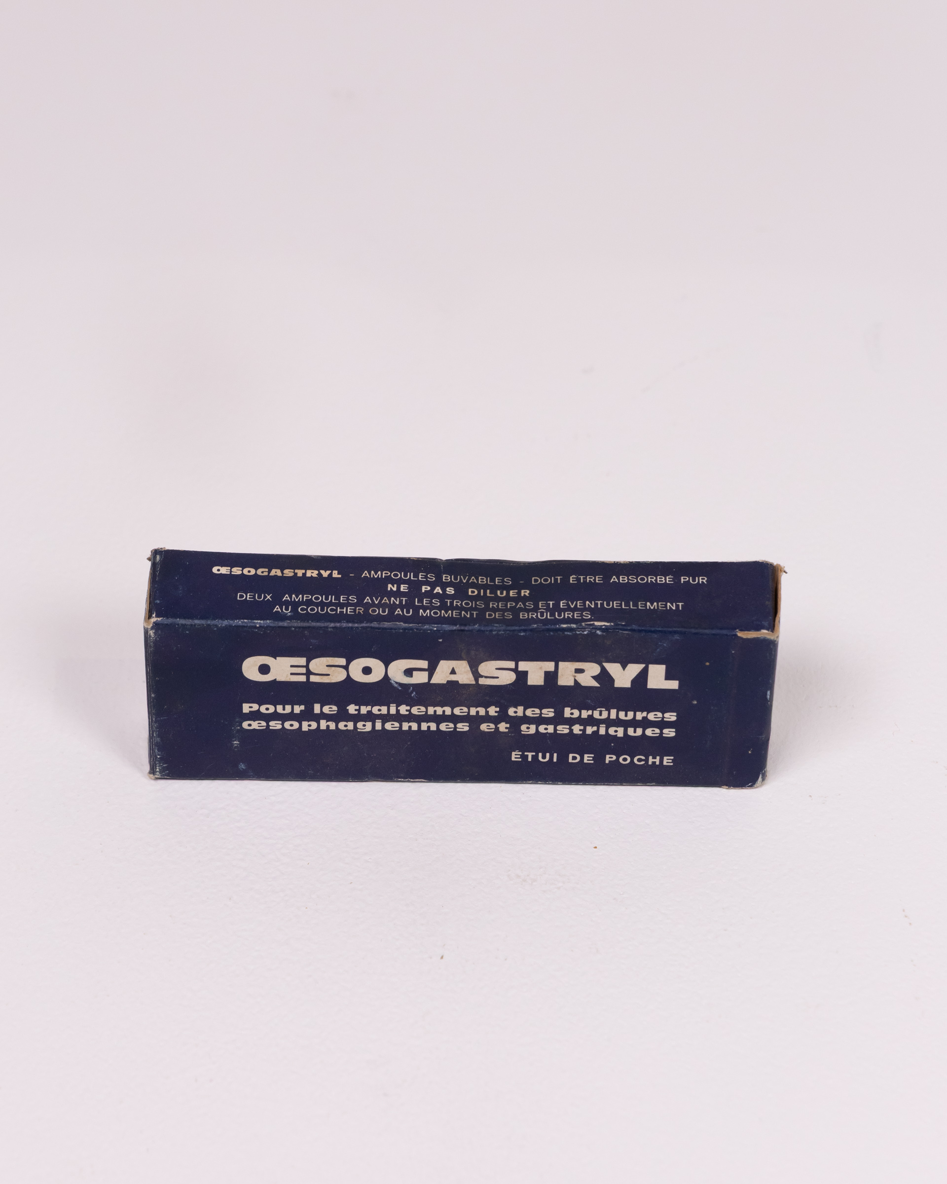 Vintage Oesogastryl Ampoule Box with French Instructions
