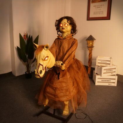 Rocking Rosie Animatronic Halloween Prop