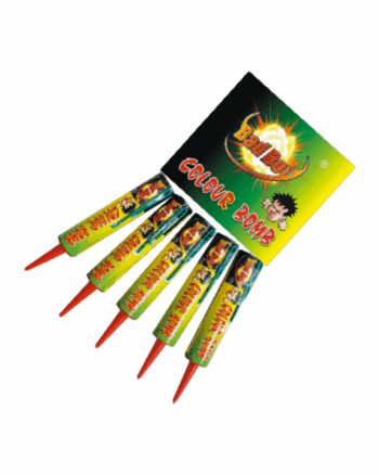 Bad Boy Colour Bomb 5 Candles Pack by Diamond Fireworks