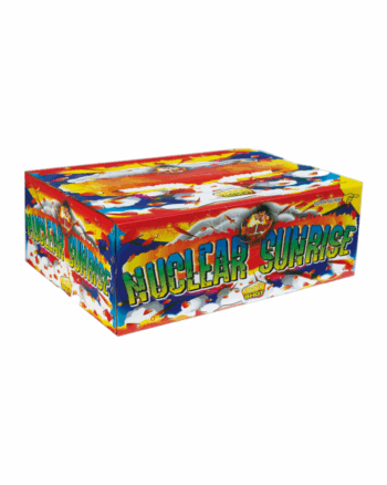 Bad Boy Nuclear Sunrise 224 Shot Barrage by Diamond Fireworks