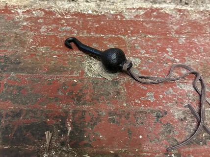 Spare Cast Iron Bell Clanger with Painted Finish